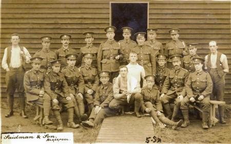The 12th Loyal North Lancashire at Lytham, 1916.