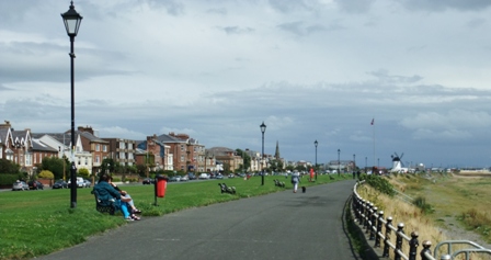 Lytham Seafront & the famous greensward.