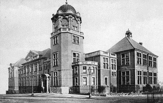 Blackpool Grammar School c1918 (now the Salvation Army Citadel).