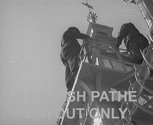 A 60 second Pathe news clip from 1939 showing men painting Blackpool Tower. Click on the image and the Pathe website page will open in a new window.