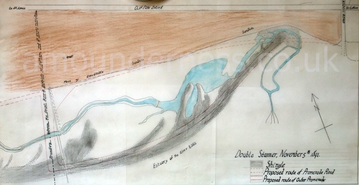 Plan of the Double Stanner, November 1891.