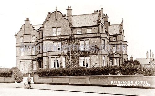 The Fairhaven Hotel viewed from Marine Drive c1918.