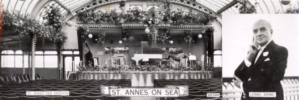 The Floral Hall, St.Annes Pier, celebrated 50 years of orchestral concerts in June 1960.