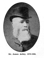 James Asley, Chairman of St.Annes Local Board of Health (1878-1880).