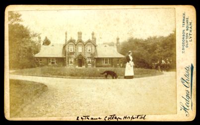 Lytham Cottage Hospital in the 1870s