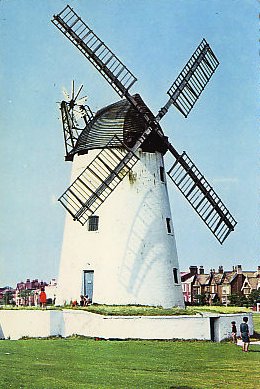 Lytham windmill in the 1970s