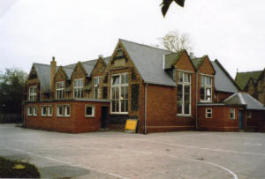 St John's School, Lytham, viewed from the playground.