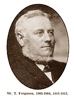Thomas Ferguson, Chairman of St.Annes Urban District Council 1903-1904