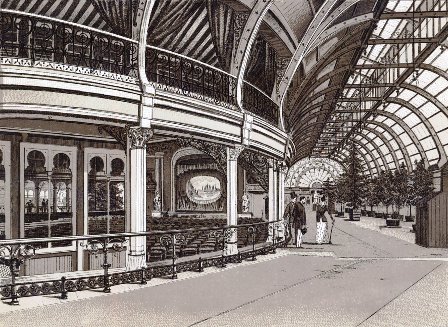 The Winter Gardens, Blackpool, opened in 1878.
