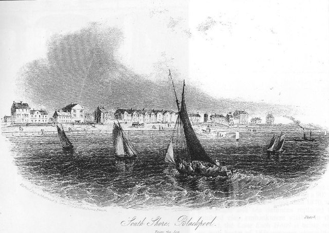 South Shore, Blackpool, in the 1850s