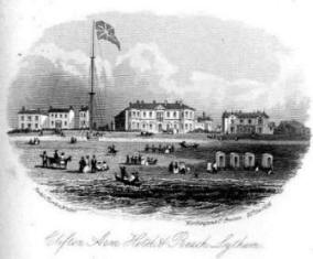 Lytham in 1854 Lytham in 1854