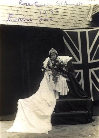 Photo of Eunice Lord, St.Annes Hospital Carnival Day, 1933