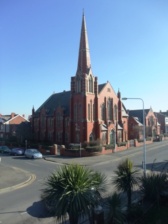 The view from Glen May Villa, Raikes Parade, Blackpool The view from Glen May Villa, Raikes Parade, Blackpool