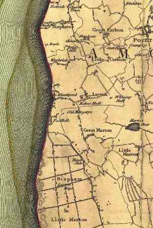 Greenwood's Map of Lancashire, 1818