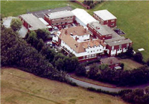 Aerial view of Lawrence House School at Links Gate