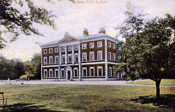 Lytham Hall in the early 1900s