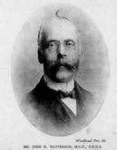 Mr Watterson, Headmaster, Lytham College c1901