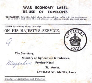 Ministry of Agriculture & Fisheries label