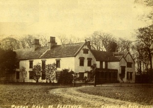 Parrox Hall, Lancashire circa 1904.