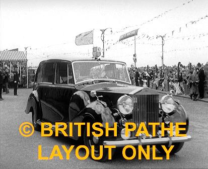 Royal Tour of Lancashire, Pathe 1955