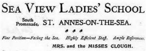 Sea View Ladies College, St.Annes.