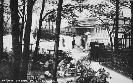 St.Annes second Railway Station c1927