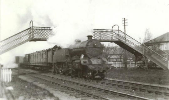 The the footbridge at Ansdell Road (erected 1901) and rebuilt c1999.