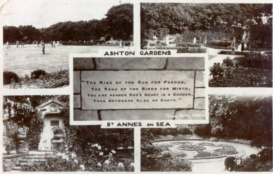 Dorothy Frances Gurney's poem in the Rose Garden.