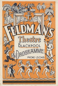 Feldman’s Theatre programme for the final season, 1951.
