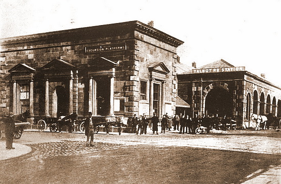 Blackpool (North) Railway Station 1846-1896.