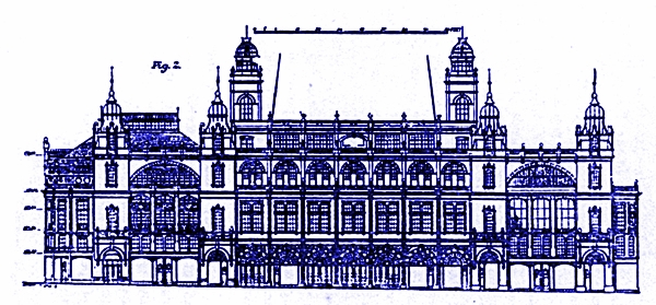 Plans for Blackpool Tower, 1891. Plans for Blackpool Tower, 1891.