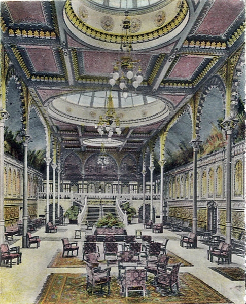 The Indian Lounge, Winter Gardens, Blackpool.