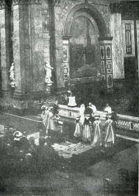 Marriage of John Talbot Clifton & Violet Beauclerk, Brompton Oratory, London, in 1907.