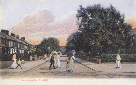 New houses, Commonside, Ansdell, 1900