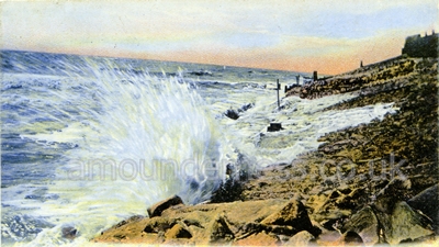 The Sea Wall, Fairhaven c1905