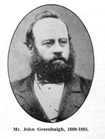 John Greenhalgh, Chairman of St.Annes Local Board of Health (1880-1885). John Greenhalgh, Chairman of St.Annes Local Board of Health (1880-1885).