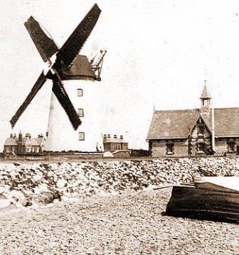 Lytham Windmill in the 1860s Lytham WWindmill in the 1860s