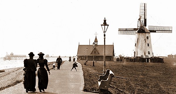 Lytham Windmill in the 1880s
