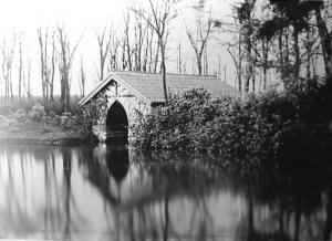 The Boat House, Lytham Hall, c1900.