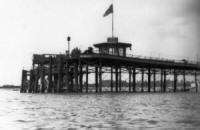 The jetty was used by steamboats which sailed to St.Annes, Blackpool, Southport & Preston.