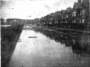 Park View Road, Lytham, flooded in 1907.