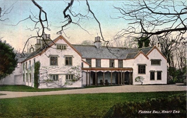 Parrox Hall, Preesall, Over Wyre, Lancashire circa 1904.