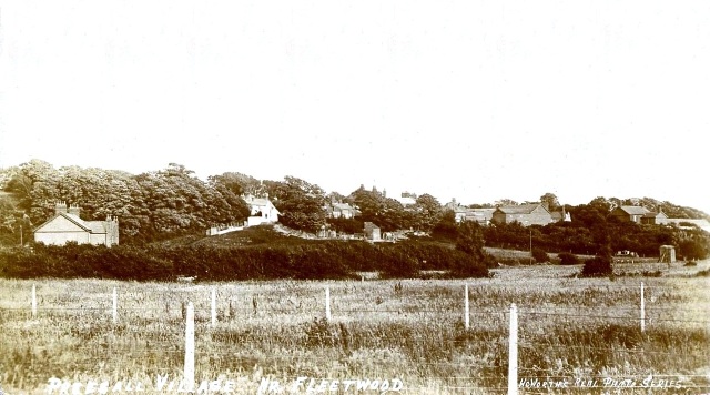 Preesall village, Lancashire circa 1904.
