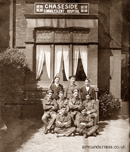 Chaseside Red Cross Auxilliary Hospital, Headroomgate Road, St Annes, 1915.