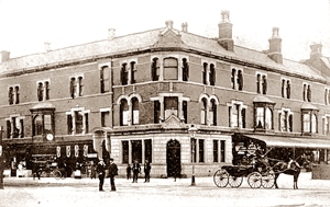 In the 1890s the St.Annes-on-the-Sea Urban District Council had offices in Park Road at the corner with St.Annes Square. This block of shops and offices was known as 'St.Annes Square.' In the 1890s the St.Annes-on-the-Sea Urban District Council had offices in Park Road at the corner with St.Annes Square. This block of shops and offices was known as 'St.Annes Square.'