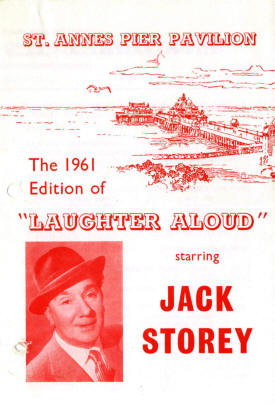 Entertainment on St.Annes Pier in 1961 - Jack Storey in 