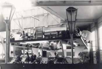 Photo of the the amusement arcade, St.Annes Pier c1972. The Bingo.