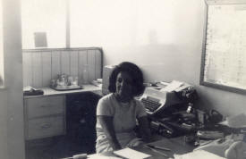 The amusement arcade, St.Annes Pier c1972:Staff.