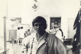 The amusement arcade, St.Annes Pier c1972:Staff.