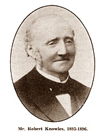 Robert Knowles, Chairman of St.Annes Urban District Council 1893-96 Robert Knowles, Chairman of St.Annes Urban District Council 1893-96